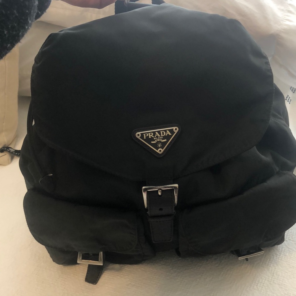 Authentic Prada backpack.